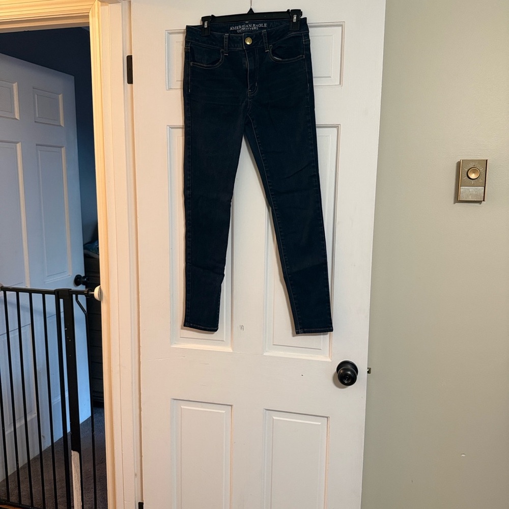 American Eagle Outfitters Dark Indigo Skinny Jeans